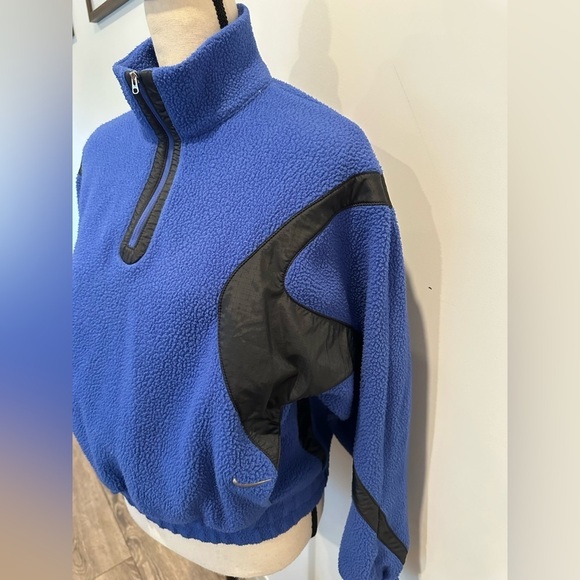 Nike Women’s Sportswear 1/4 Zip Fleece Top Jacket SZ S NWOT - Picture 3 of 11